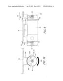 Amplitude change-over device for a body vibration machine diagram and image