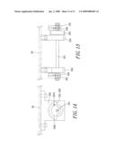 Amplitude change-over device for a body vibration machine diagram and image