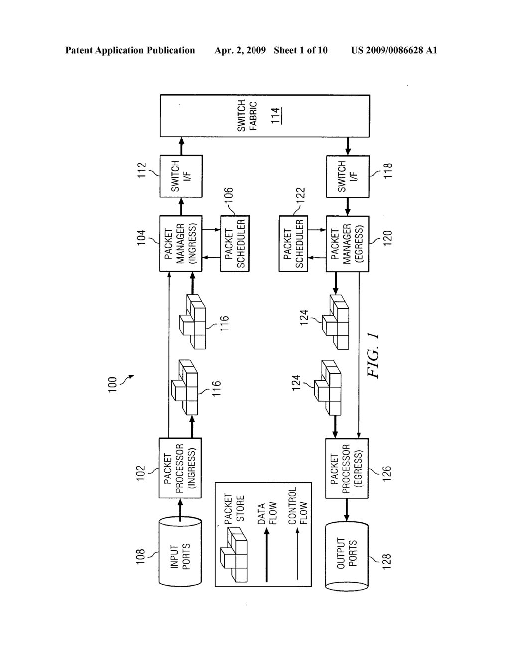 Apparatus and methods for scheduling packets in a broadband data stream - diagram, schematic, and image 02