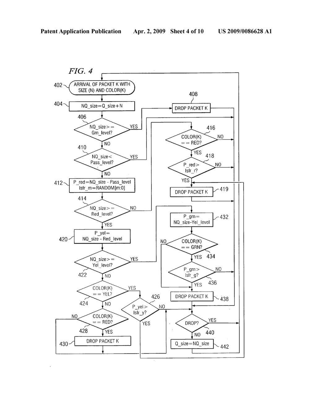 Apparatus and methods for scheduling packets in a broadband data stream - diagram, schematic, and image 05