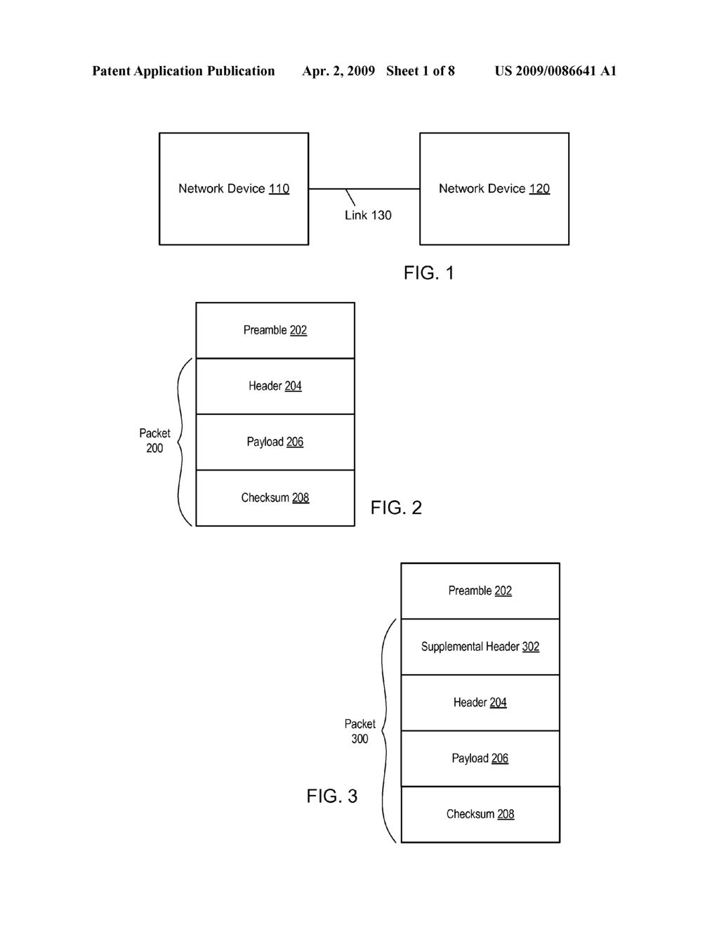 Method and Apparatus for Detecting Support for A Protocol Defining Supplemental Headers - diagram, schematic, and image 02