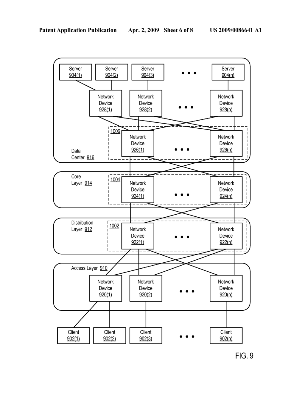 Method and Apparatus for Detecting Support for A Protocol Defining Supplemental Headers - diagram, schematic, and image 07