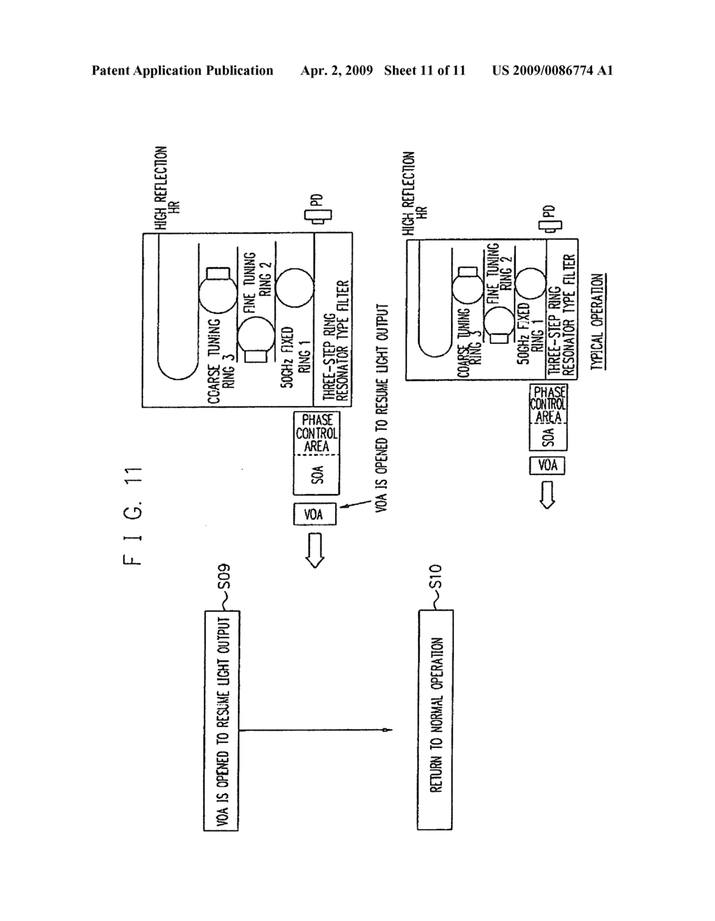 CONTROL DEVICE, LASER DEVICE, WAVELENGTH CONVERTING METHOD, AND PROGRAM - diagram, schematic, and image 12