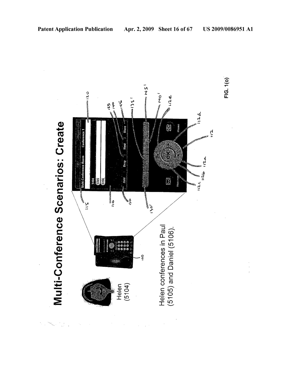 Telecommunications endpoint for managing multi-conferencing - diagram, schematic, and image 17