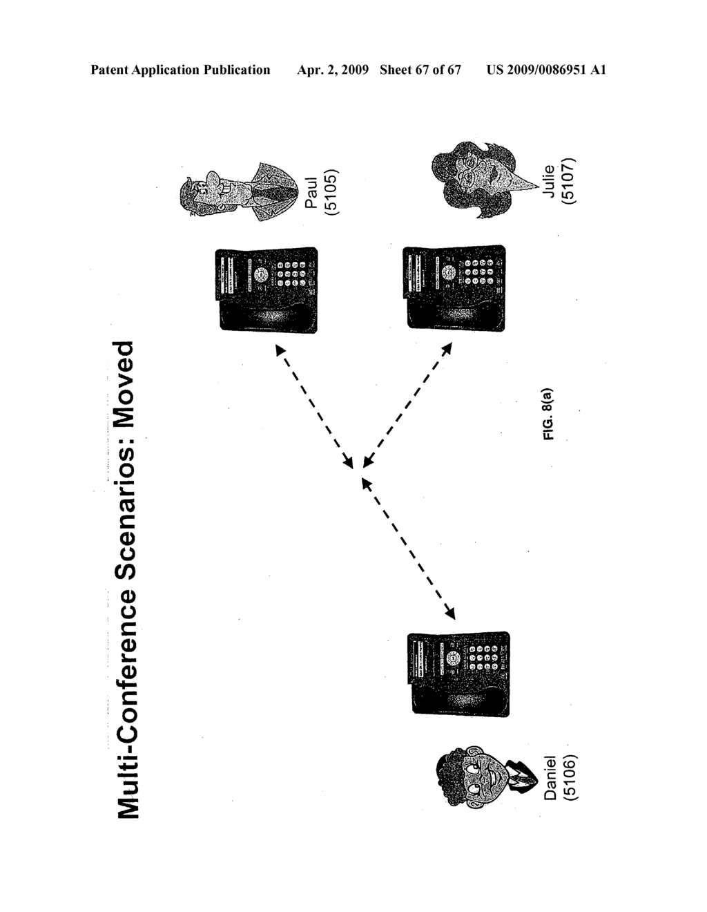 Telecommunications endpoint for managing multi-conferencing - diagram, schematic, and image 68