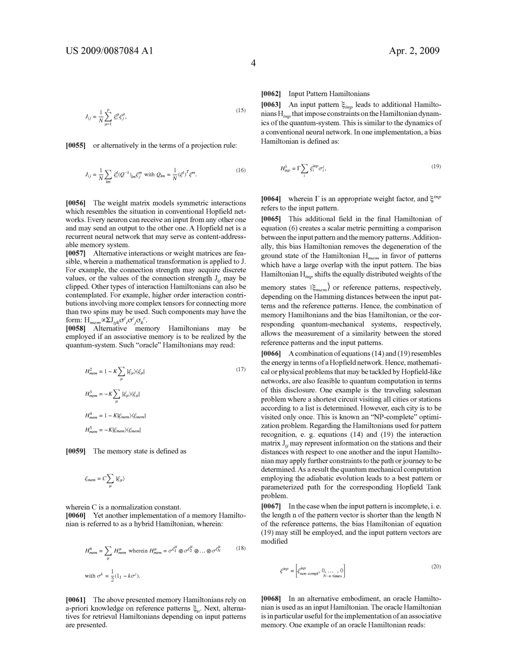 METHOD AND APPARATUS FOR PATTERN RECOGNITION - diagram, schematic, and image 14