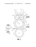 ROLLER FUSER SYSTEM WITH FUSING MEMBER TEMPERATURE CONTROL FOR PRINTING diagram and image