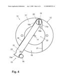 Device for limiting the angle of rotation of an object mounted in rotatable manner and optical observation apparatus diagram and image