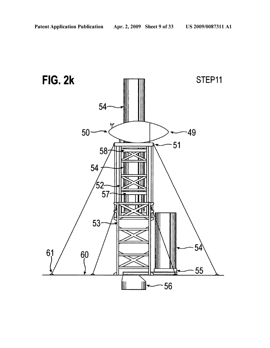 Vertically Adjustable Horizontal Axis Type Wind Turbine And Method Of Construction Thereof - diagram, schematic, and image 10