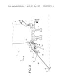 AIRCRAFT TURBOMACHINE FAN COMPRISING A BALANCING FLANGE CONCEALED BY THE INLET CONE diagram and image