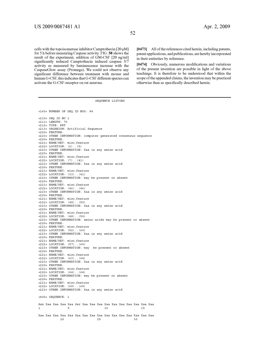 METHODS OF TREATING NEUROLOGICAL CONDITIONS WITH HEMATOPOEITIC GROWTH FACTORS - diagram, schematic, and image 127