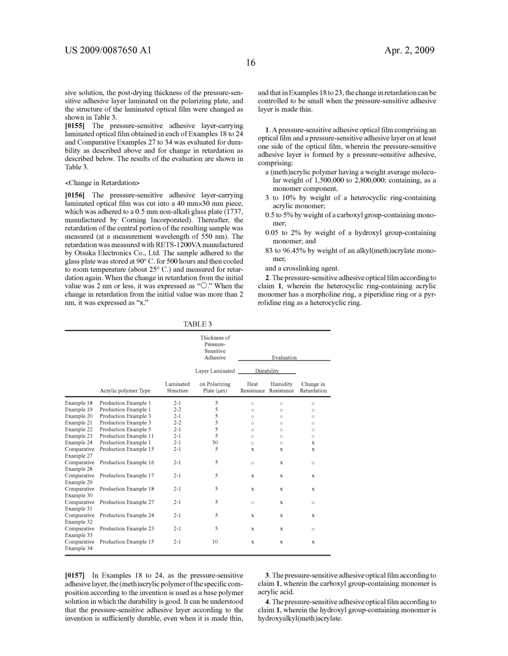 ADHESIVE OPTICAL FILM, MULTILAYER OPTICAL FILM AND IMAGE DISPLAY - diagram, schematic, and image 18