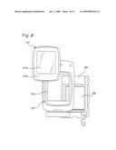 Mounting structure of re-peelable protective panel and mounting sheet using the same diagram and image