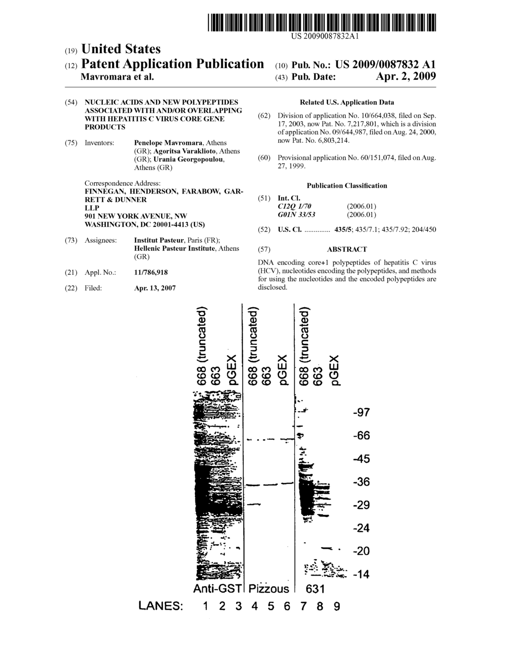 Nucleic acids and new polypeptides associated with and/or overlapping with hepatitis C virus core gene products - diagram, schematic, and image 01