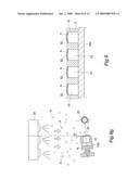 Fabricating method for quantum dot of active layer of LED by nano-lithography diagram and image