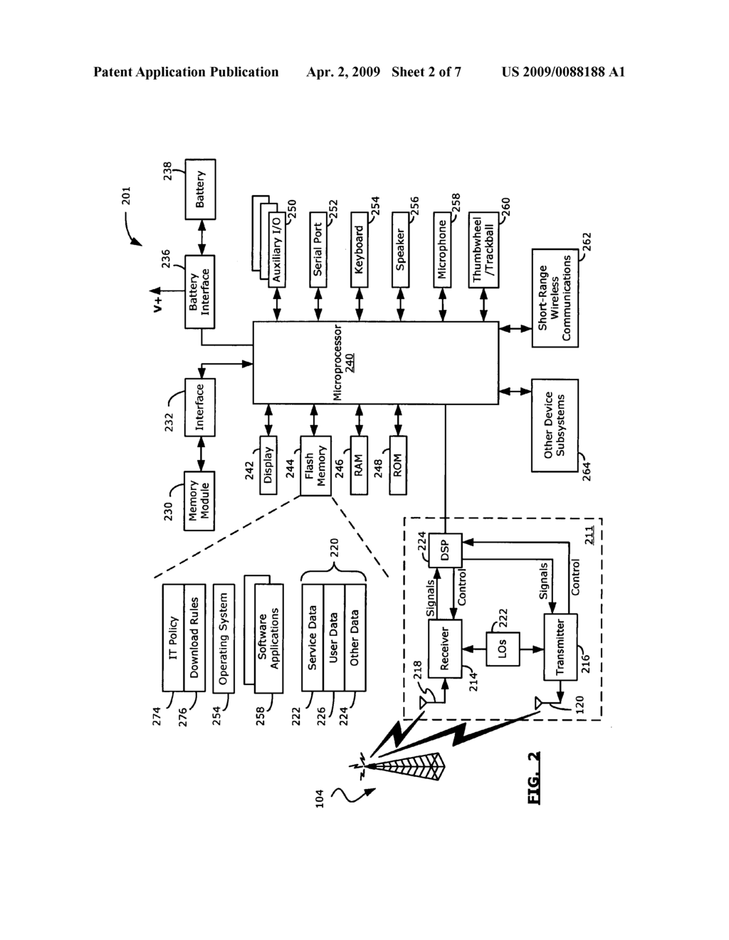 METHOD, MOBILE COMMUNICATION DEVICE, AND SYSTEM FOR SELECTIVE DOWNLOADING TO A MOBILE COMMUNICATION DEVICE - diagram, schematic, and image 03