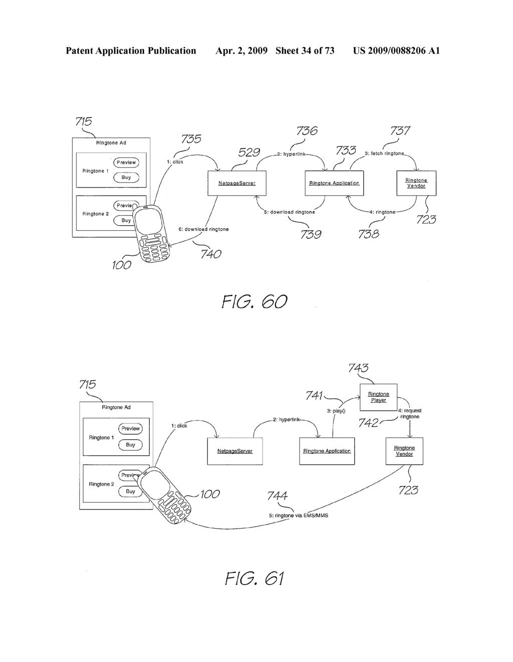 MOBILE TELECOMMUNICATIONS DEVICE WITH PRINTING AND SENSING MODULES - diagram, schematic, and image 35