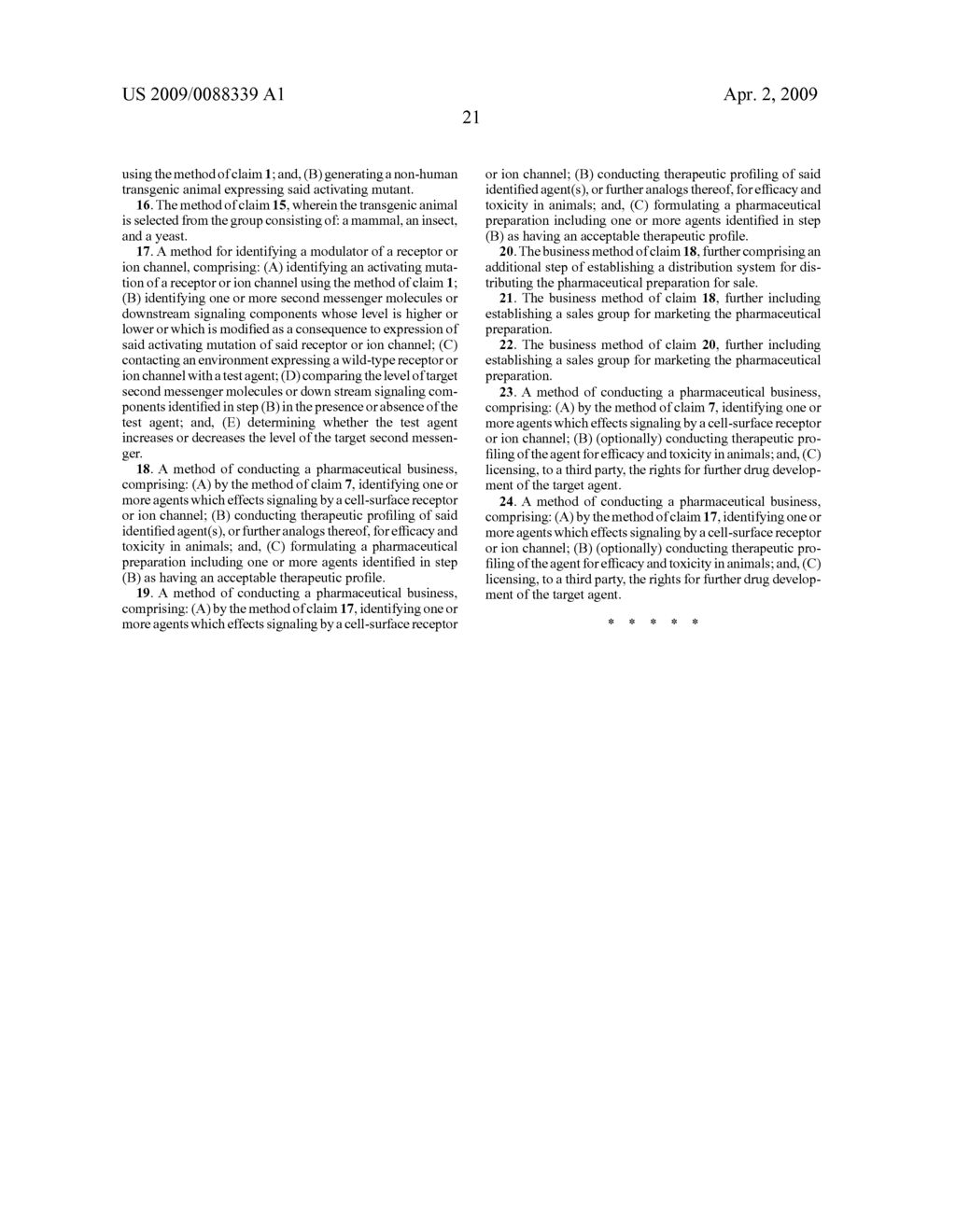 IDENTIFICATION OF ACTIVATED RECEPTORS AND ION CHANNELS - diagram, schematic, and image 24