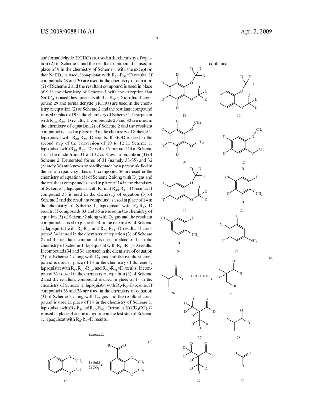 DEUTERIUM-ENRICHED LAPAQUISTAT - diagram, schematic, and image 08