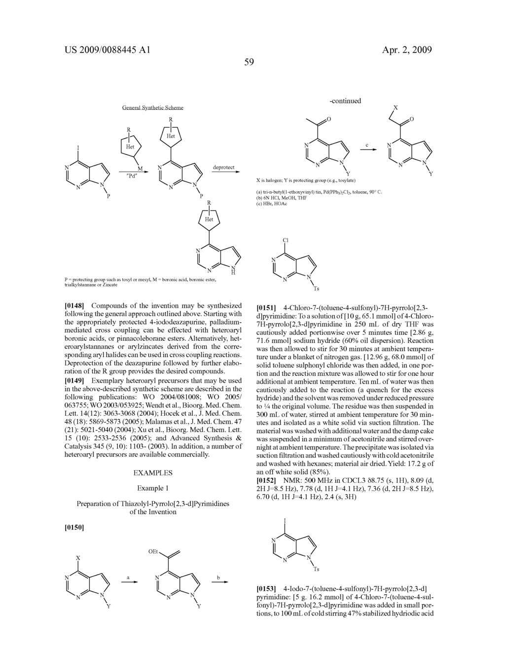 Deazapurines useful as inhibitors of Janus kinases - diagram, schematic, and image 60