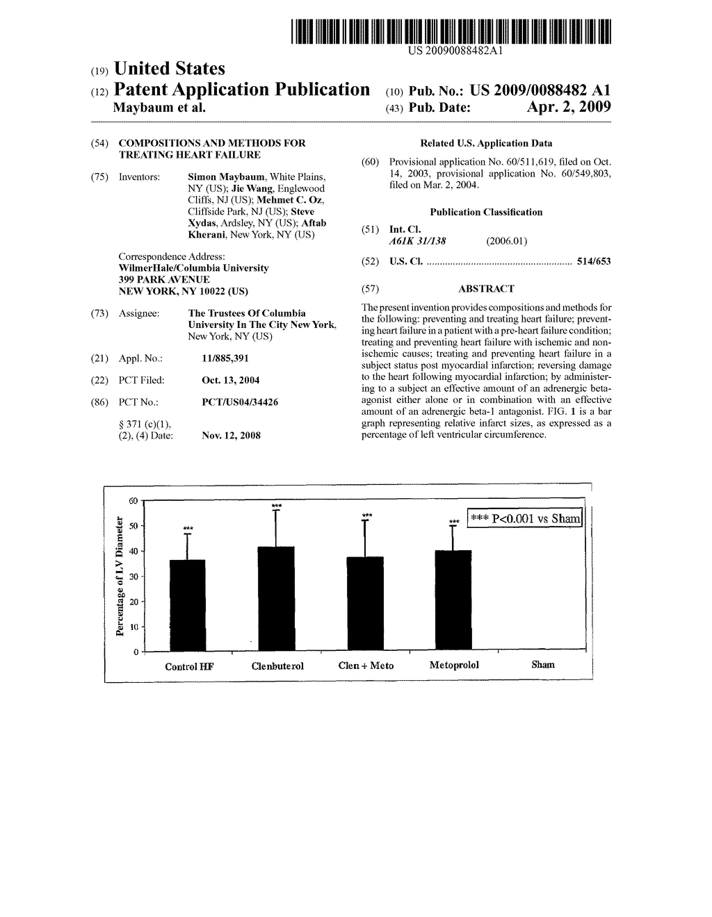 Compositions and Methods For Treating Heart Failure - diagram, schematic, and image 01