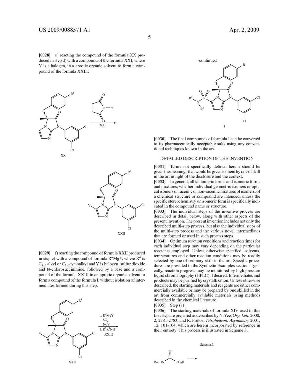 Synthesis of 6,7-Dihydro-5H-imidazo[1,2-a]imidazole-3-sulfonic acid amides - diagram, schematic, and image 06