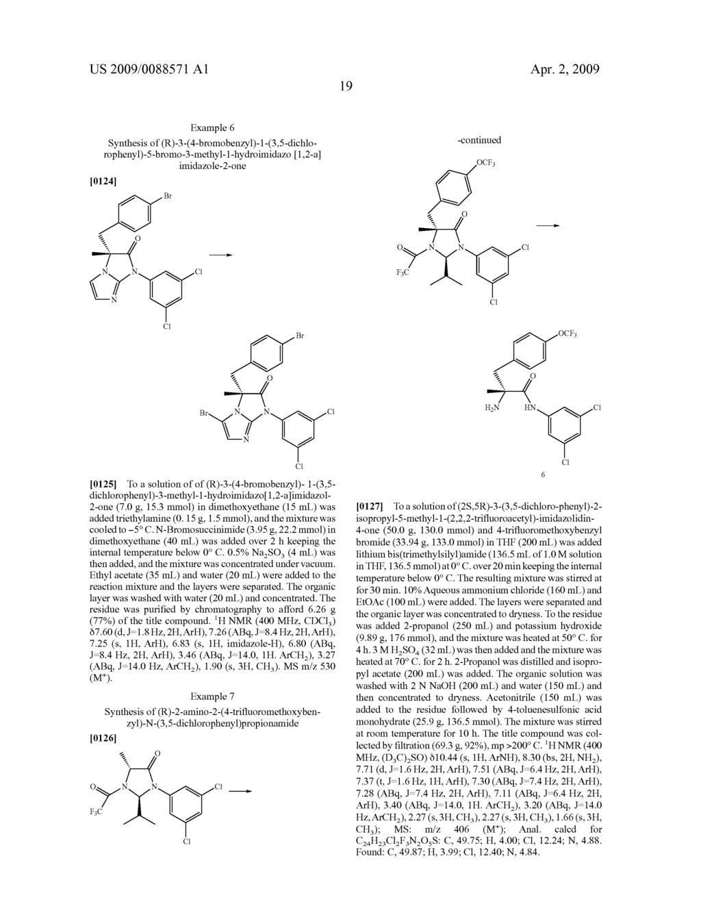 Synthesis of 6,7-Dihydro-5H-imidazo[1,2-a]imidazole-3-sulfonic acid amides - diagram, schematic, and image 20