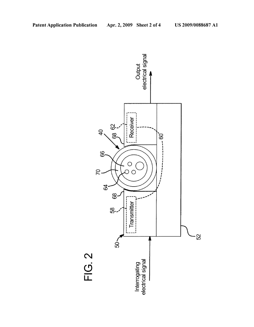 MEDICAL FLUID AIR BUBBLE DETECTION APPARATUS AND METHOD - diagram, schematic, and image 03