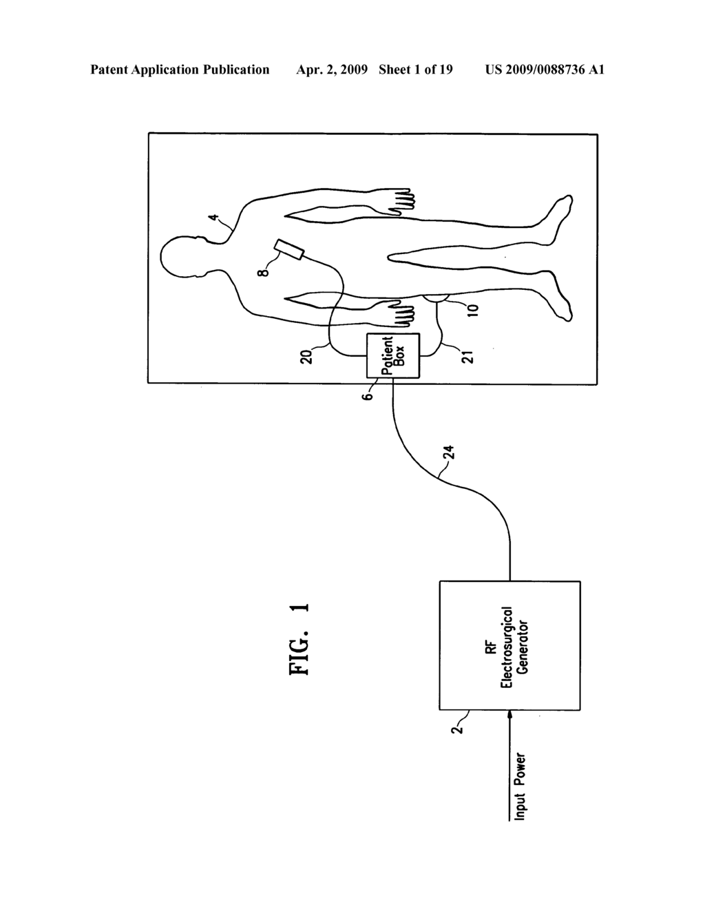 Electrosurgical medical system and method - diagram, schematic, and image 02