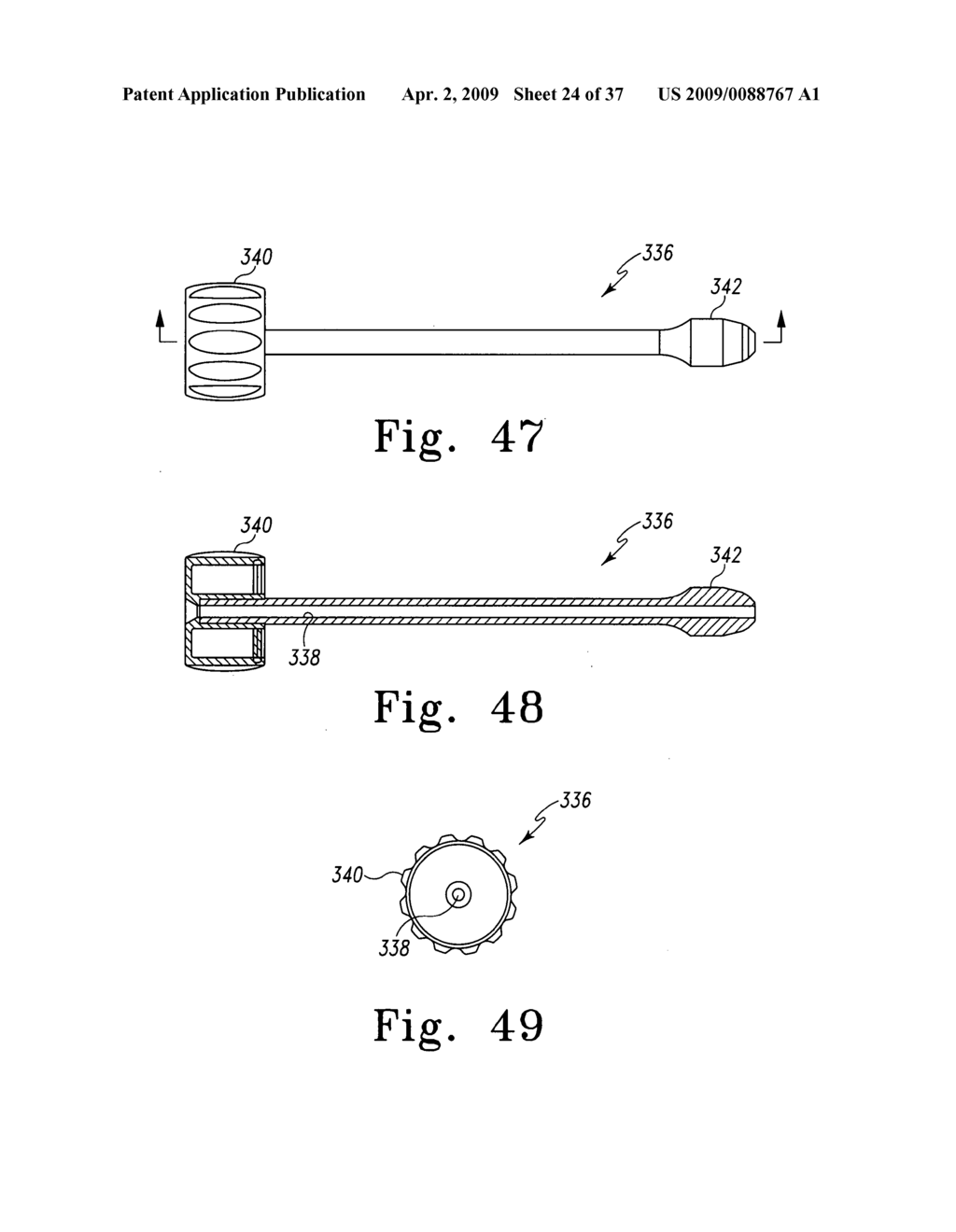 Guide assembly for use in a medical procedure - diagram, schematic, and image 25