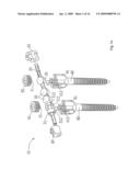 Spinal fixation device having a flexible cable and jointed components received thereon diagram and image