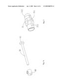 Spinal fixation device having a flexible cable and jointed components received thereon diagram and image