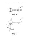 Plate holder assembly having bone plate seating confirmation arrangement diagram and image