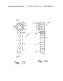 Plate holder assembly having bone plate seating confirmation arrangement diagram and image