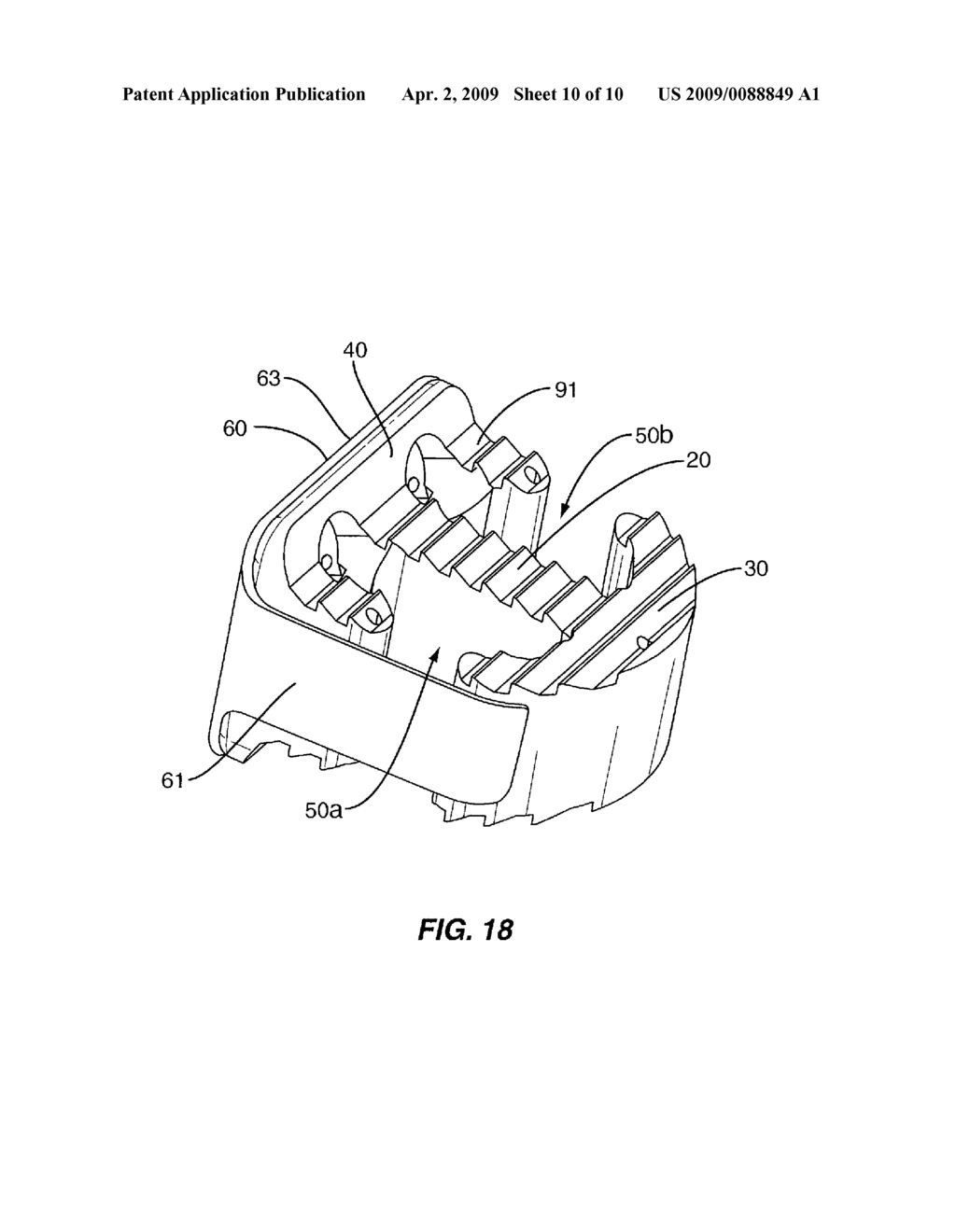 Intervertebral Implant - diagram, schematic, and image 11