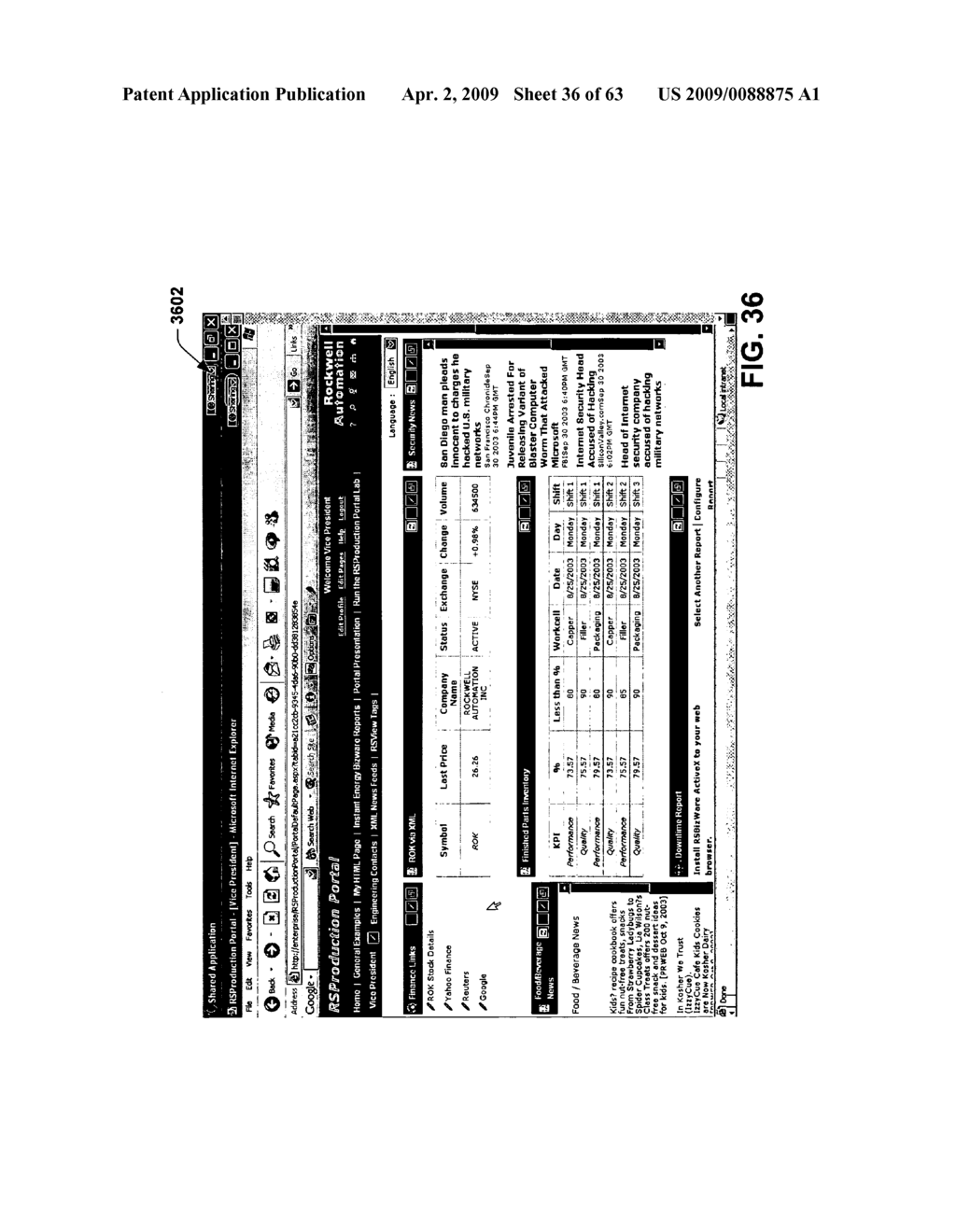 VISUALIZATION OF WORKFLOW IN AN INDUSTRIAL AUTOMATION ENVIRONMENT - diagram, schematic, and image 37