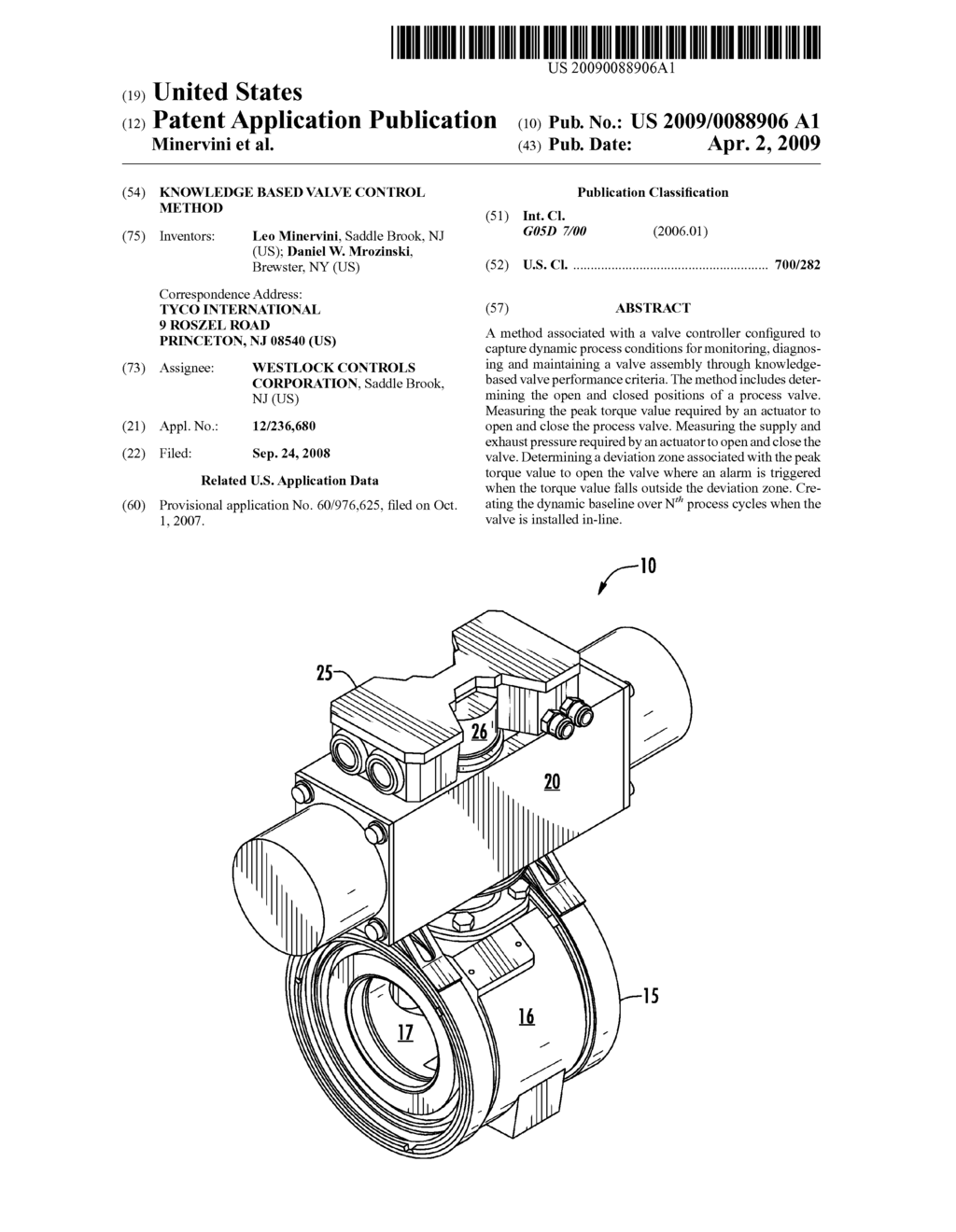 KNOWLEDGE BASED VALVE CONTROL METHOD - diagram, schematic, and image 01