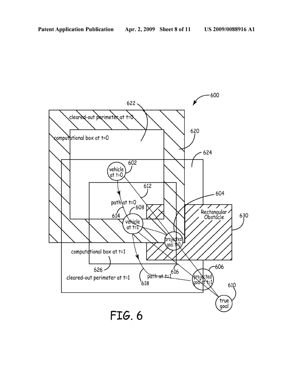 METHOD AND SYSTEM FOR AUTOMATIC PATH PLANNING AND OBSTACLE/COLLISION AVOIDANCE OF AUTONOMOUS VEHICLES - diagram, schematic, and image 09