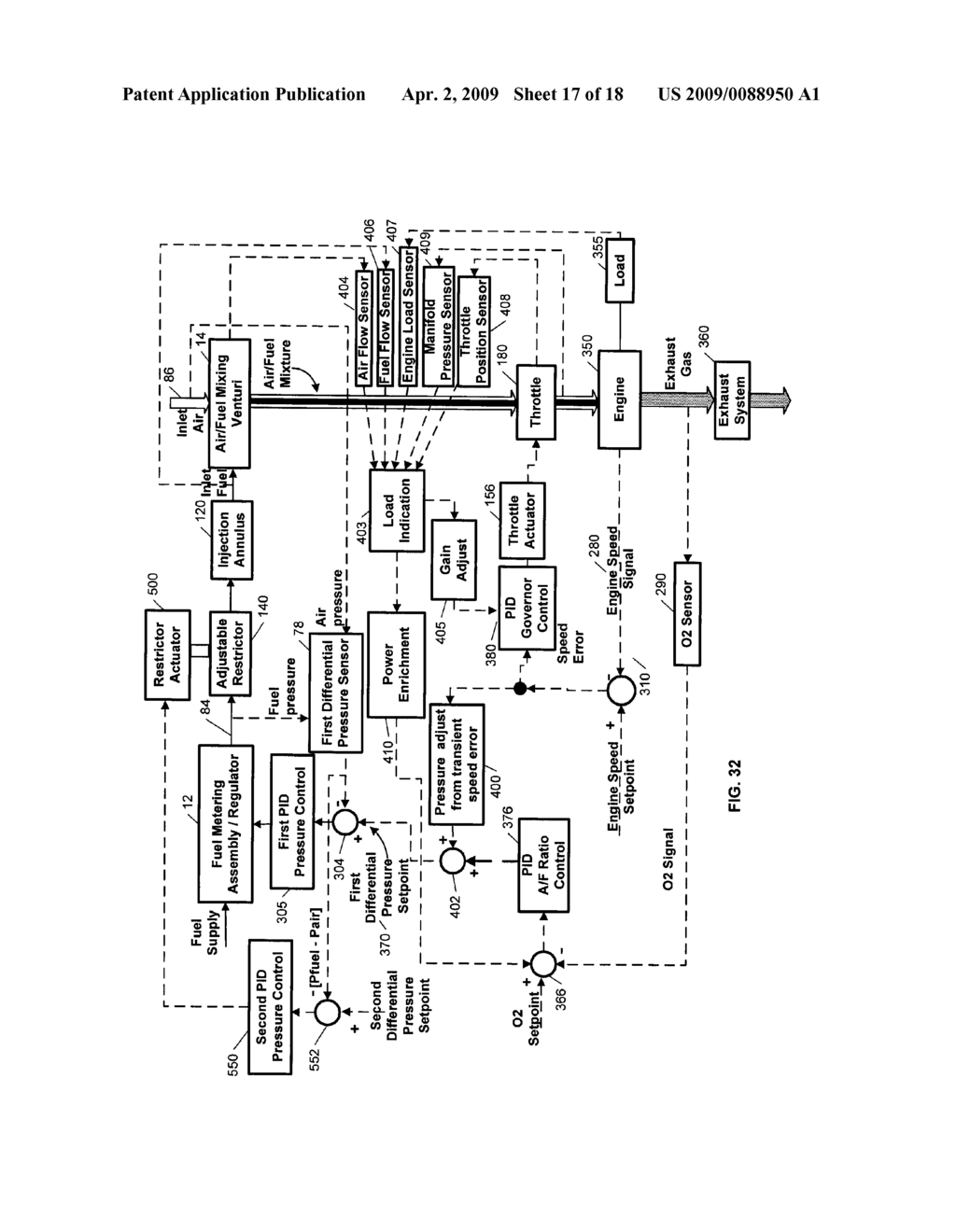 FUEL CONTROL SYSTEM AND METHOD FOR GAS ENGINES - diagram, schematic, and image 18