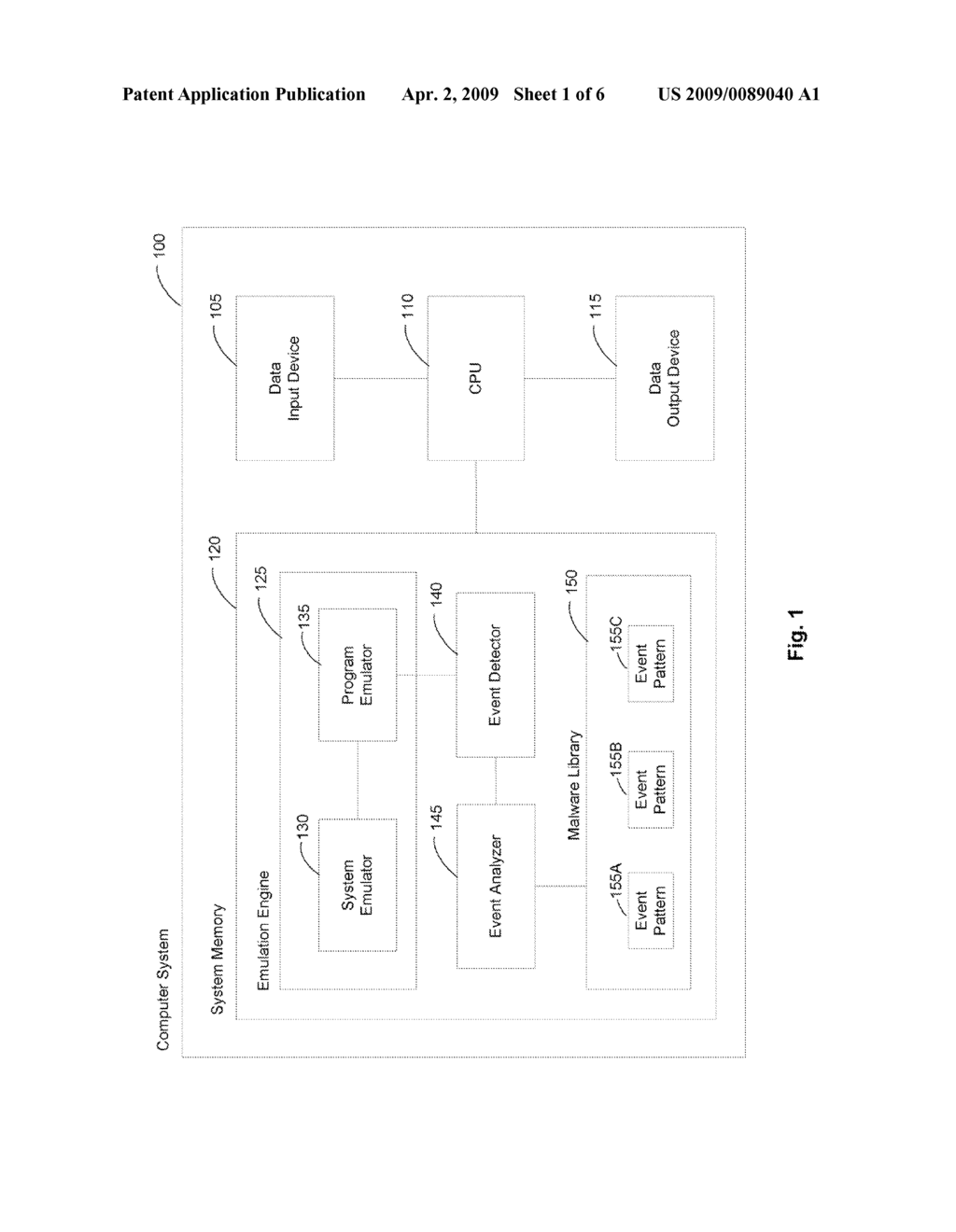 SYSTEM AND METHOD FOR DETECTING MULTI-COMPONENT MALWARE - diagram, schematic, and image 02