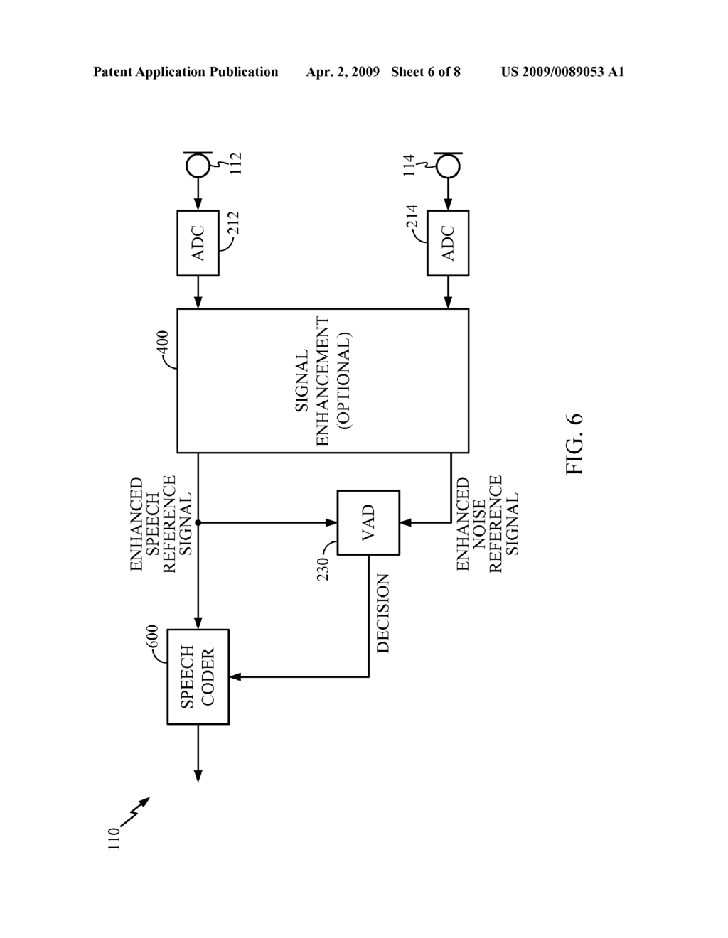 MULTIPLE MICROPHONE VOICE ACTIVITY DETECTOR - diagram, schematic, and image 07