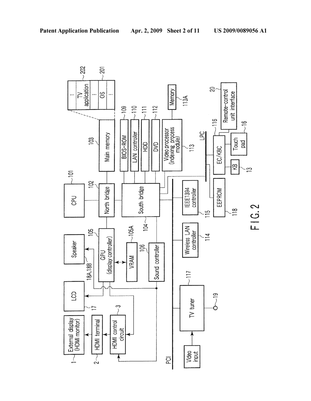 ELECTRONIC APPARATUS AND DISPLAY PROCESS METHOD - diagram, schematic, and image 03