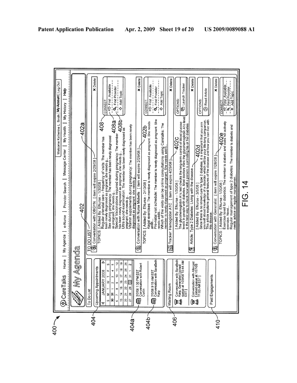 Consolidation of Consumer Interactions within a Medical Brokerage System - diagram, schematic, and image 20