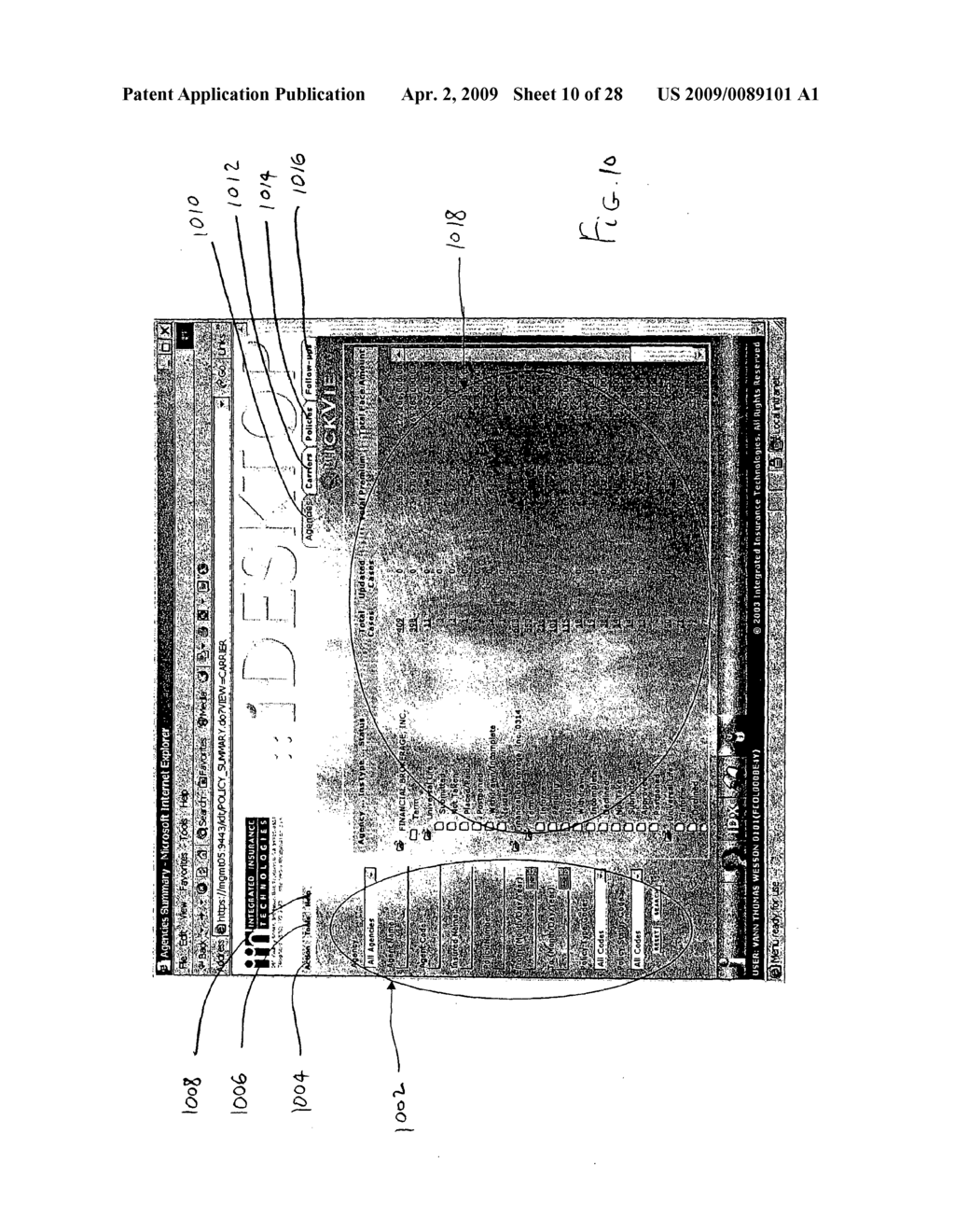 Techniques for underwriting insurance policies using web-centric insurance management system - diagram, schematic, and image 11