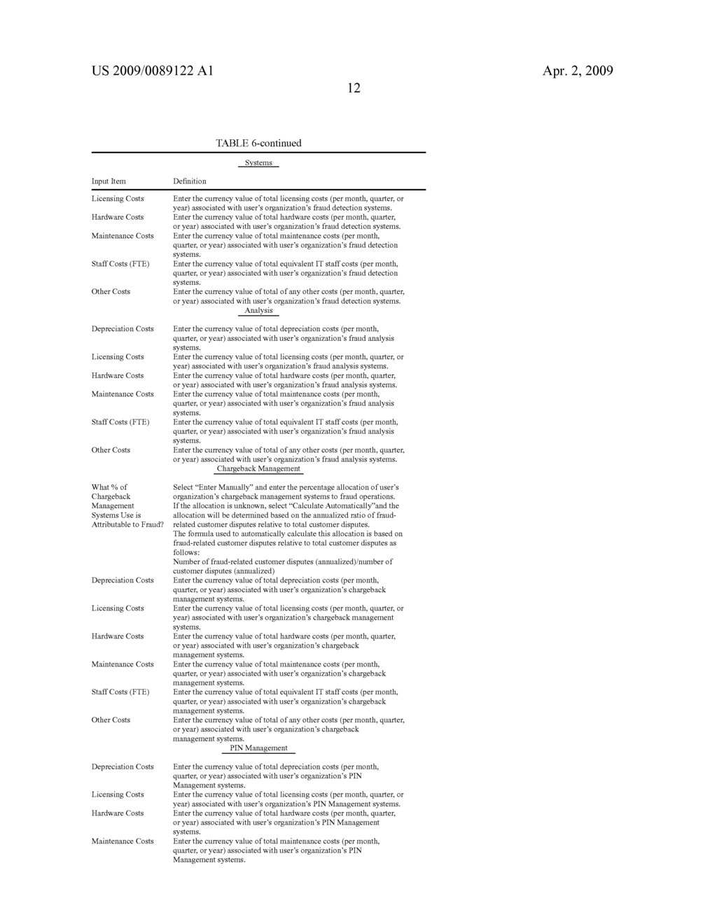 METHOD AND SYSTEM FOR ANALYZING FINANCIAL DATA TO DETERMINE THE COST OF FRAUD - diagram, schematic, and image 53