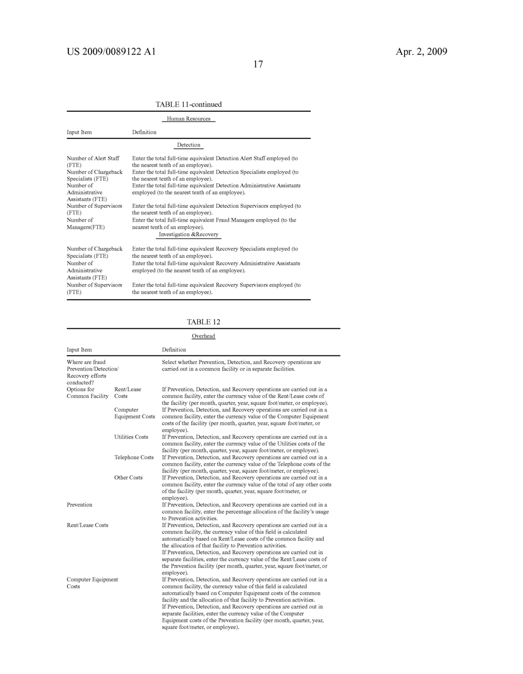 METHOD AND SYSTEM FOR ANALYZING FINANCIAL DATA TO DETERMINE THE COST OF FRAUD - diagram, schematic, and image 58