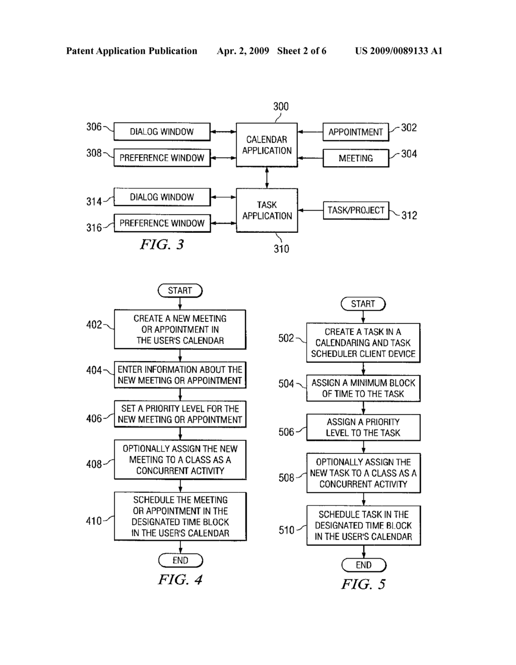 INTEGRATED CALENDAR AND TASK SCHEDULER - diagram, schematic, and image 03