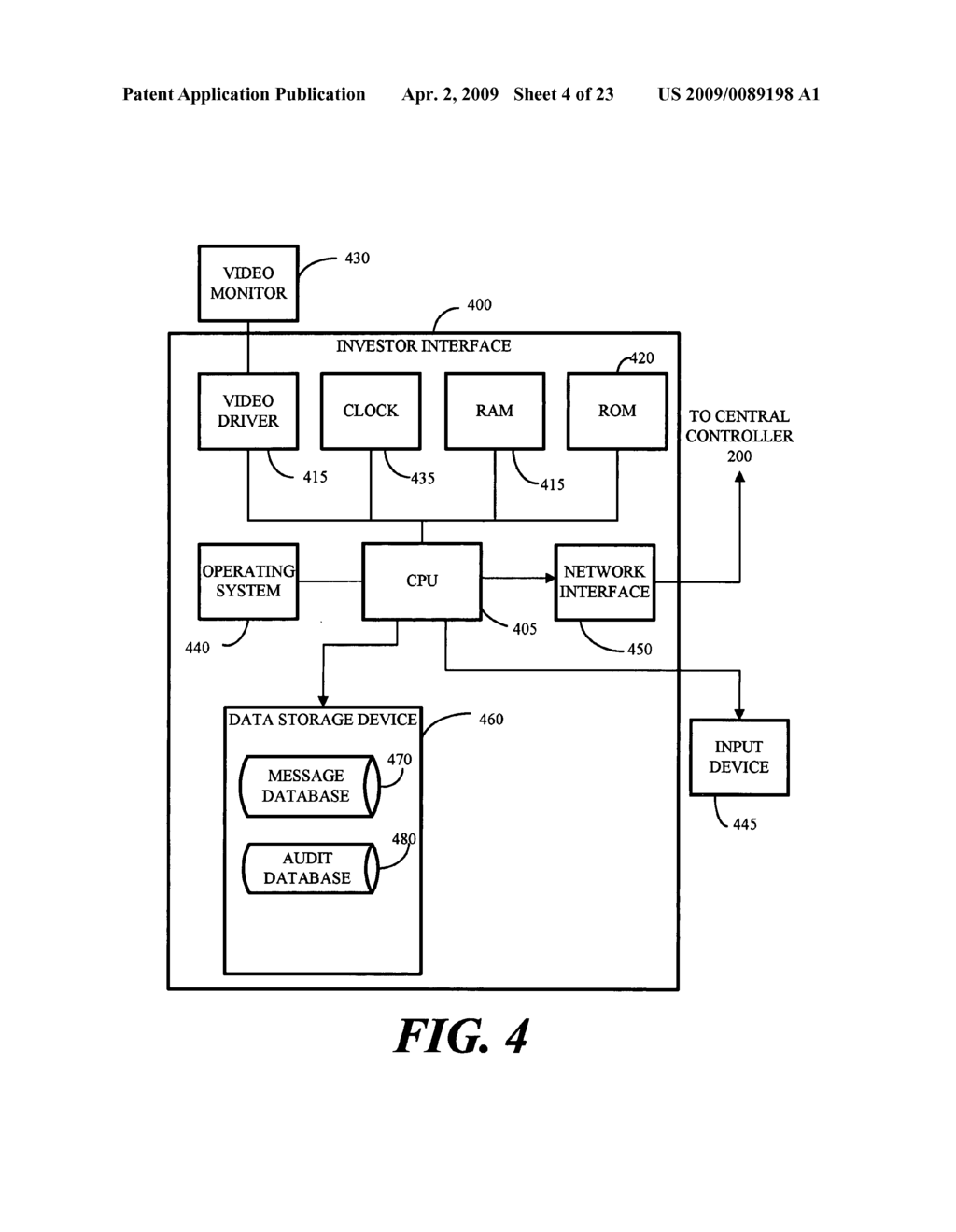 Method and Apparatus for Issue and Trade of Fractional Interest Real Estate Stock - diagram, schematic, and image 05