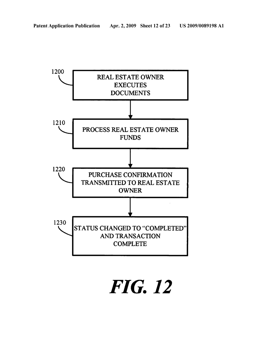 Method and Apparatus for Issue and Trade of Fractional Interest Real Estate Stock - diagram, schematic, and image 13