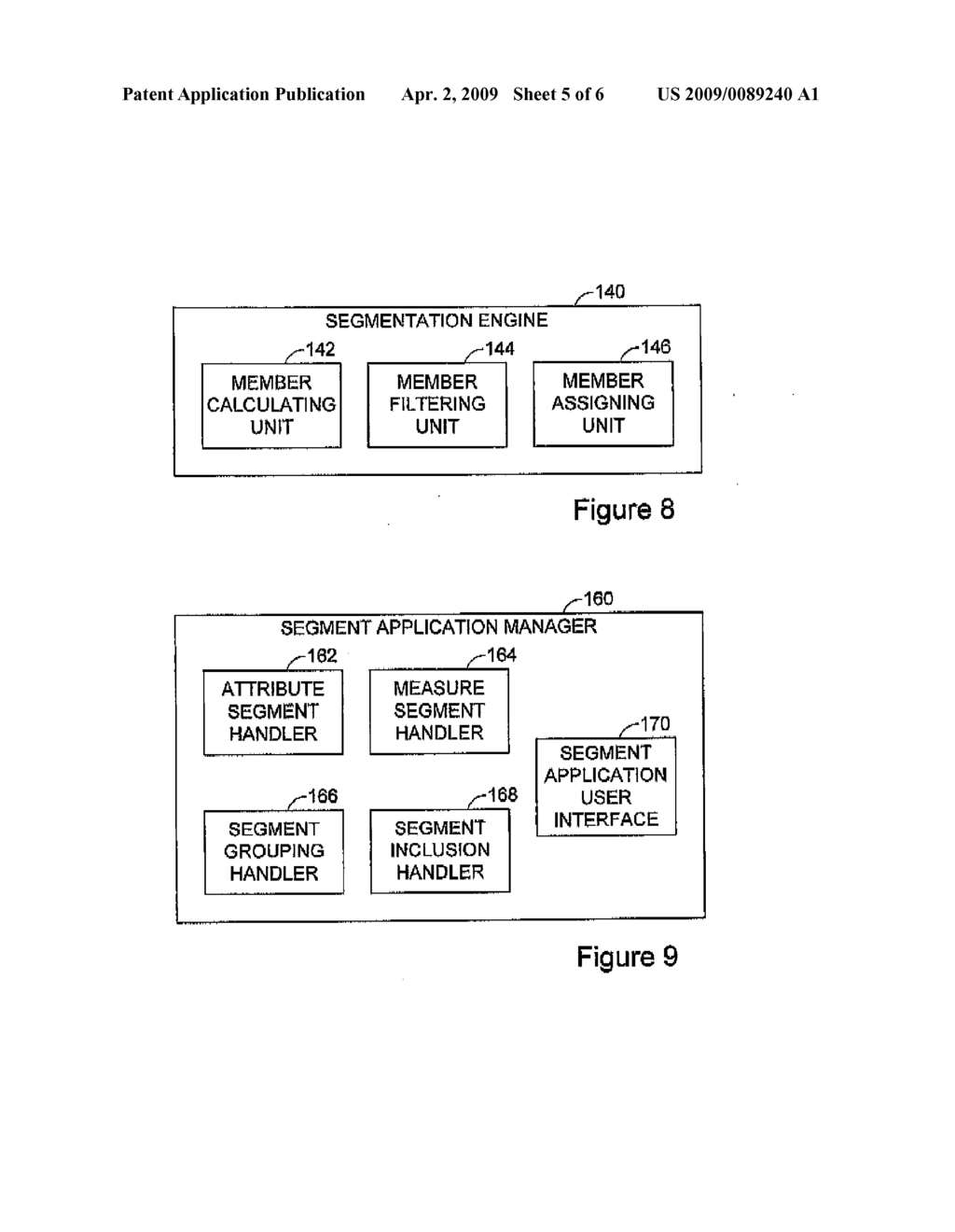 METHOD AND SYSTEM TO SEGMENT AN OLAP SET - diagram, schematic, and image 06